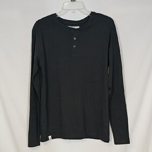 NWT Kangol Charcoal Jersey Henly Mens Size PS